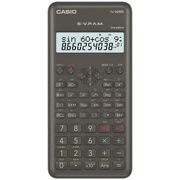 Casio FX-82MS-2 Calcolatrice scientifica Nero