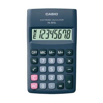 Casio HL-815L Tasca Calcolatrice di base Nero