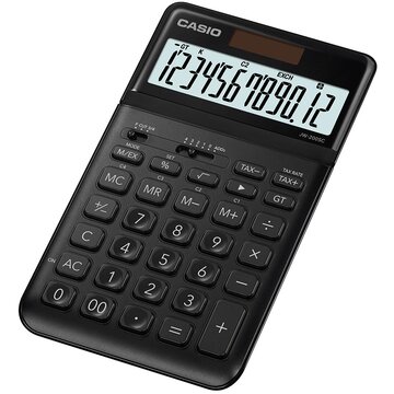 Casio JW-200SC-BK Calcolatrice di base Nero