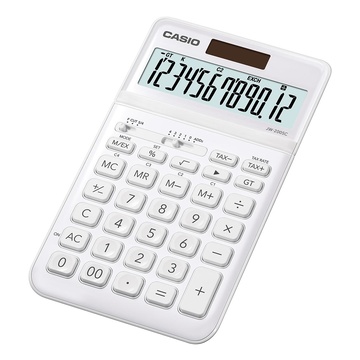 Casio JW-200SC Scrivania Calcolatrice di base Bianco