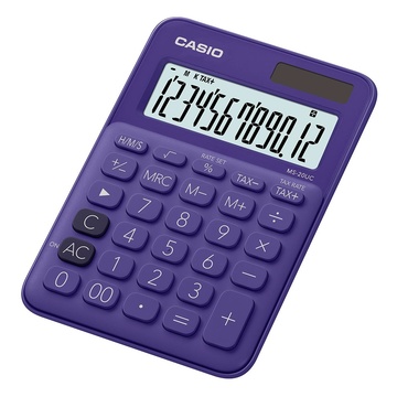 Casio MS-20UC-PL calcolatrice Scrivania Calcolatrice di base Porpora
