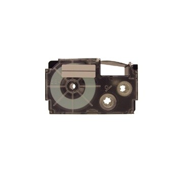 Casio XR-12 X 12 mm nero su transparente