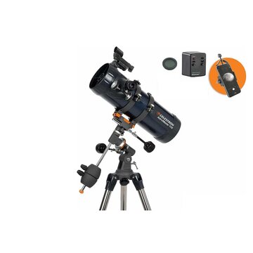 Celestron Astromaster 114EQ-MD Riflettore 100x Nero