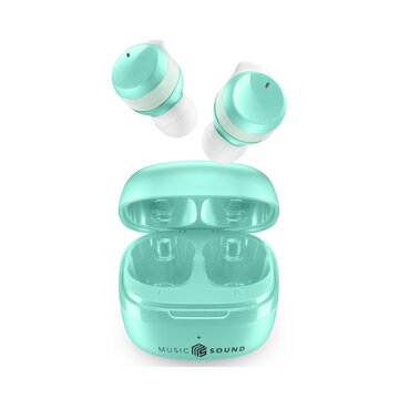 Cellular Line Music Sound Flow Auricolare Wireless In-ear Musica e Chiamate Bluetooth Verde