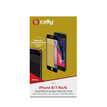 CELLY 3D Glass Pellicola proteggischermo trasparente Apple 1 pz