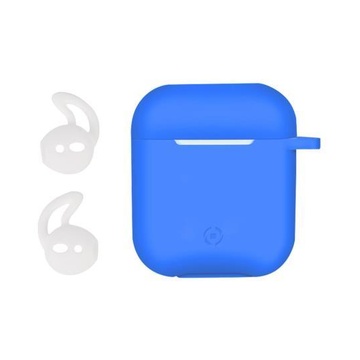 CELLY Aircase Custodia per AirPods Blu