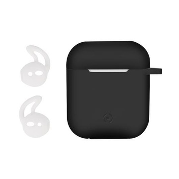 CELLY Aircase Custodia per AirPods Nero