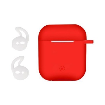 CELLY AIRCASERD Custodia per AirPods Rosso