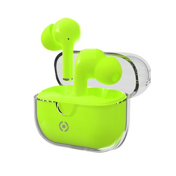 CELLY CLEAR Cuffie True Wireless Bluetooth Verde