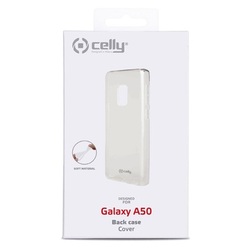 Cover Celly TPU COVER GALAXY A50 BLACK GELSKIN834