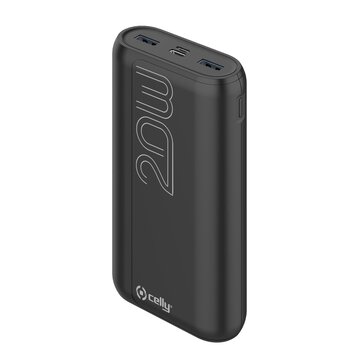 CELLY PBPD20000EVOBK 20000 mAh Nero