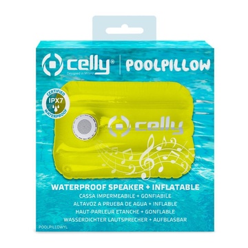 CELLY Poolpillow Bianco, Giallo 3 W