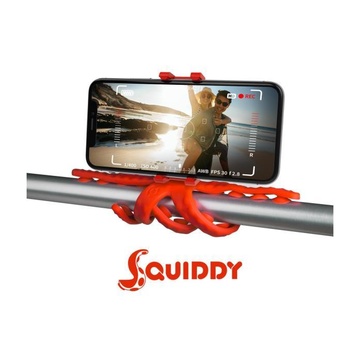 CELLY Squiddy Treppiede Smartphone/fotocamera di azione 6 gambe Rosso