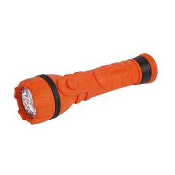 CFG Rubber LED 3 Nero, Arancione Torcia a mano