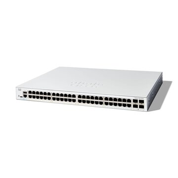 C1200-48t-4g switch di rete gestito l2/l3 gigabit ethernet (10/100/1000) bianco