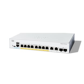 C1200-8p-e-2g switch di rete gestito l2/l3 gigabit ethernet (10/100/1000) bianco