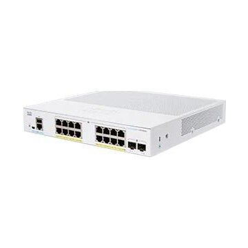 Cbs250-16p-2g-eu switch di rete gestito l2/l3 gigabit ethernet (10/100/1000) argento