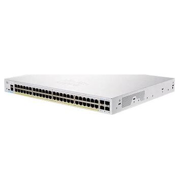 Cisco CBS250-48P-4X-EU switch di rete Gestito L2/L3 Gigabit Ethernet (10/100/1000) Argento