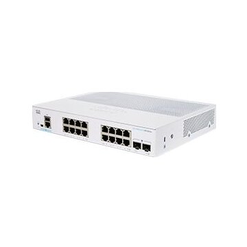 Cbs350-16t-2g-eu switch di rete gestito l2/l3 gigabit ethernet (10/100/1000) argento