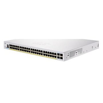 Cbs350-48fp-4g-eu switch di rete gestito l2/l3 gigabit ethernet (10/100/1000) argento