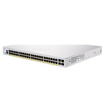 Cbs350-48p-4g-eu switch di rete gestito l2/l3 gigabit ethernet (10/100/1000) argento