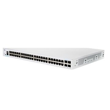 Cisco CBS350-48T-4X-EU switch di rete Gestito L2/L3 Gigabit Ethernet (10/100/1000) Argento