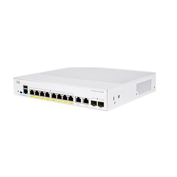 Cisco CBS350-8P-2G-EU switch di rete Gestito L2/L3 Gigabit Ethernet (10/100/1000) Argento