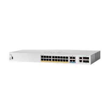 Cisco CBS350 Gestito L3 Gigabit Ethernet (10/100/1000) Supporto Power over Ethernet (PoE) 1U Nero, Grigio