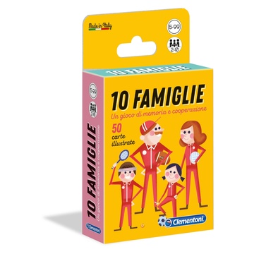 Clementoni 10 Famiglie