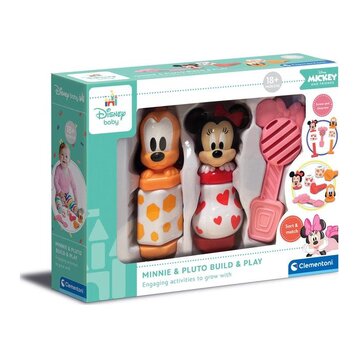 Clementoni Disney Baby BABY MINNIE COSTRUISCI E GIOCA