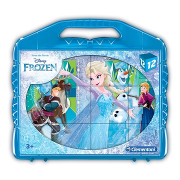 Clementoni Disney Frozen Puzzle a blocchi 12 pezzi