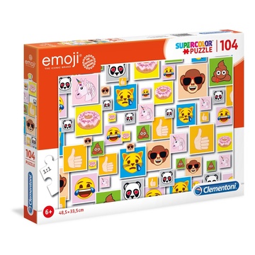Clementoni Emoji Puzzle 104 pezzo(i)