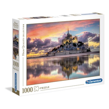 Clementoni Le magnifique Mont Saint-Michel Puzzle da pavimento 1000 pezzi