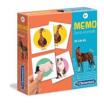 Memo games - farm animals