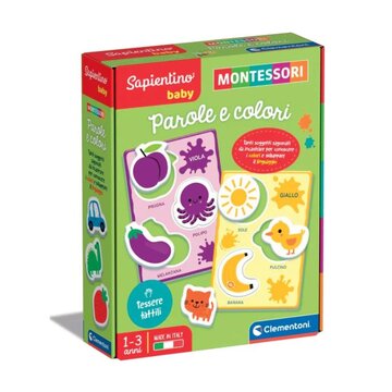 Clementoni Sapientino Montessori Parole e Colori