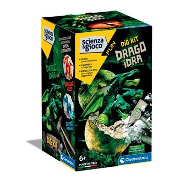 Clementoni Science & Jeu fun DIG KIT DRAGO IDRA