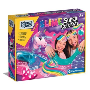 Clementoni Science & Jeu fun SLIME SUPER COLORATI