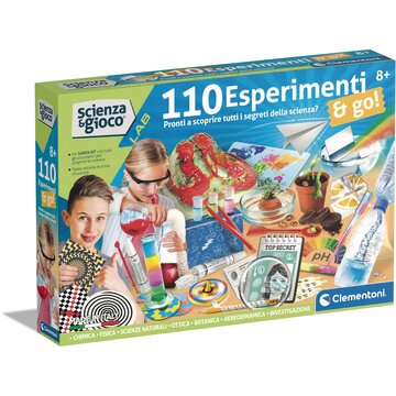 Clementoni Scienza e Gioco Lab - 110 esperimenti & go!