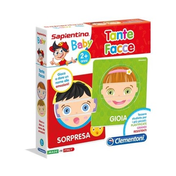 Clementoni Tante Facce Learning card game