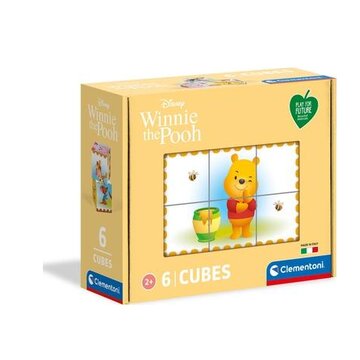 Winnie the pooh puzzle a blocchi 6 pz