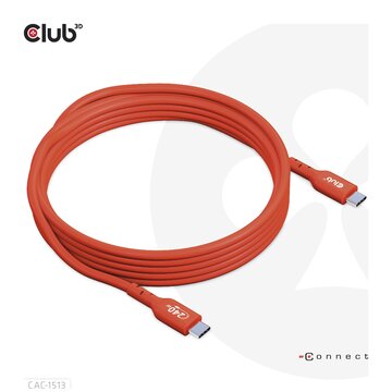 Cac-1513 cavo usb 3 m usb 2.0 usb c arancione