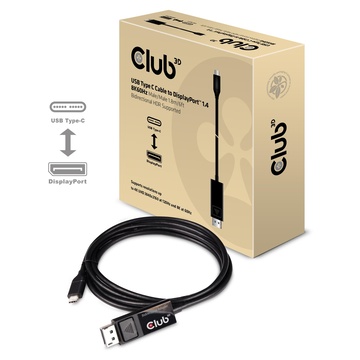 Club3D cac-1557 USB C Displayport 1.4 Nero