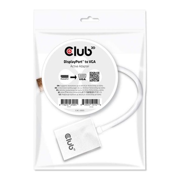 Club3D CAC-2003 Displayport a VGA Attivo Adattatore