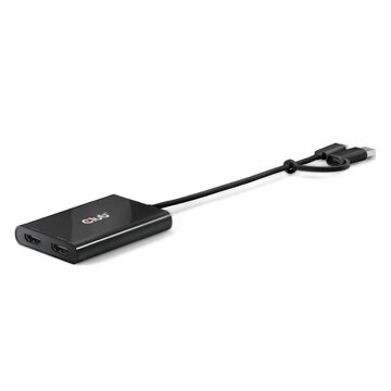 Club3D CSV-1475 ripartitore video USB tipo-C 2x HDMI - Sdoppiatore HDMI