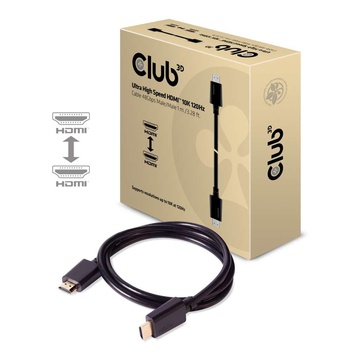 Club3D HDMI 2.1 Ultra high Speed 10K 120HZ 1 Metro