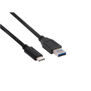 Club3D USB Type-C to Type-A Cable Male/Male 1Meter 60W 10 Gbps PD