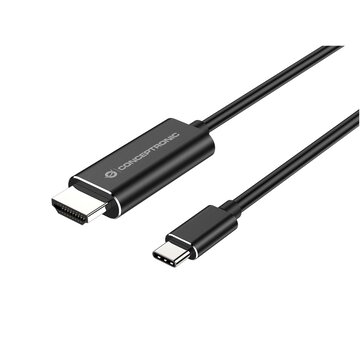 CONCEPTRONIC ABBY04B cavo e adattatore video 2 m USB tipo-C HDMI