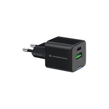 Althea15b caricabatterie per dispositivi mobili universale nero ac ricarica rapida interno