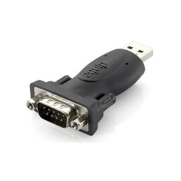 CONCEPTRONIC Equip 133382 cavo di interfaccia e adattatore USB A RS-232 Nero