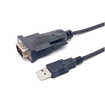 Equip 133391 cavo seriale nero 1,5 m usb tipo a db-9